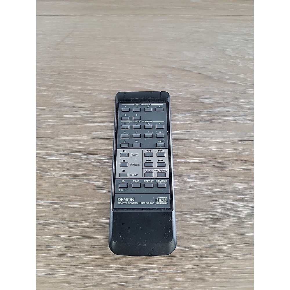 Denon CD Player Remote Control Unit RC-206